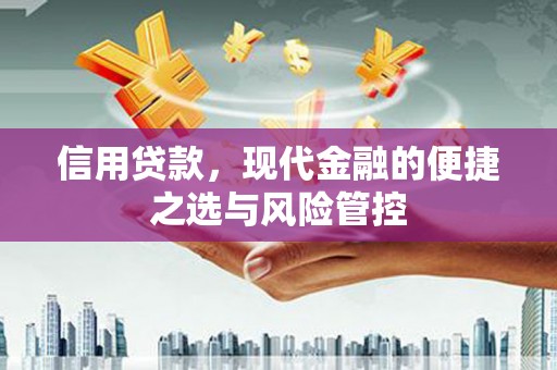 班戈信用贷款，现代金融的便捷之选与风险管控