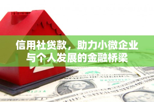 班戈信用社贷款，助力小微企业与个人发展的金融桥梁
