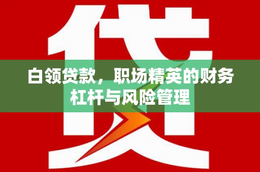 班戈白领贷款，职场精英的财务杠杆与风险管理