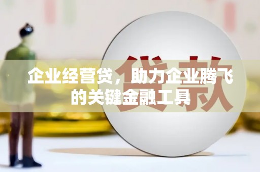 班戈企业经营贷，助力企业腾飞的关键金融工具