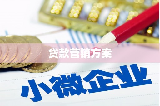 班戈贷款营销方案