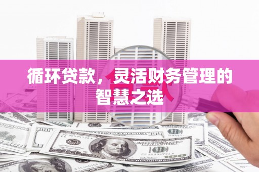 班戈循环贷款，灵活财务管理的智慧之选