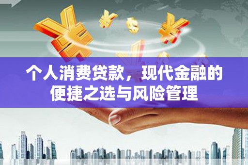 班戈个人消费贷款，现代金融的便捷之选与风险管理