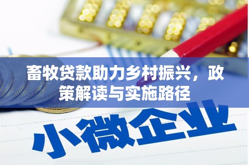 班戈畜牧贷款助力乡村振兴，政策解读与实施路径