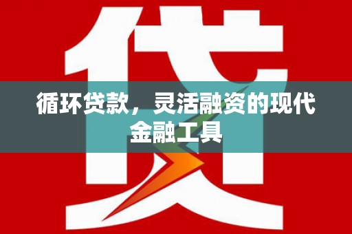 班戈循环贷款，灵活融资的现代金融工具