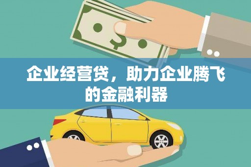 班戈企业经营贷，助力企业腾飞的金融利器