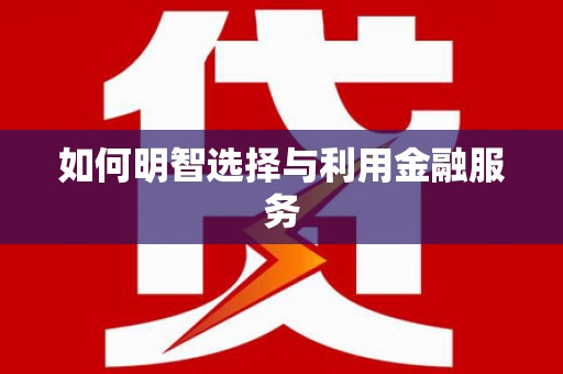 班戈如何明智选择与利用金融服务