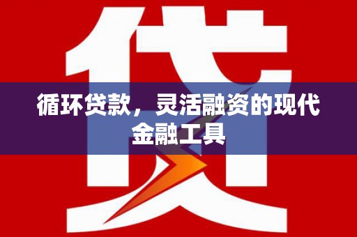 班戈循环贷款，灵活融资的现代金融工具