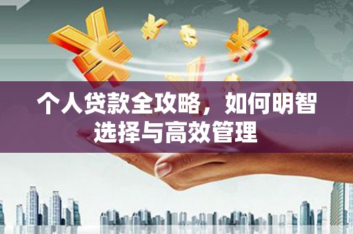 班戈个人贷款全攻略，如何明智选择与高效管理
