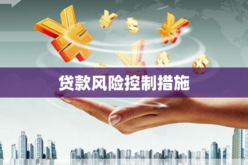 班戈贷款风险控制措施