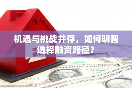 班戈机遇与挑战并存，如何明智选择融资路径？