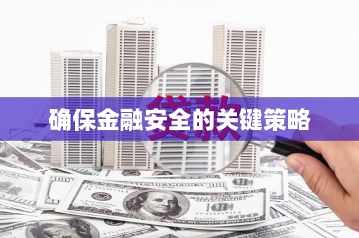 班戈确保金融安全的关键策略